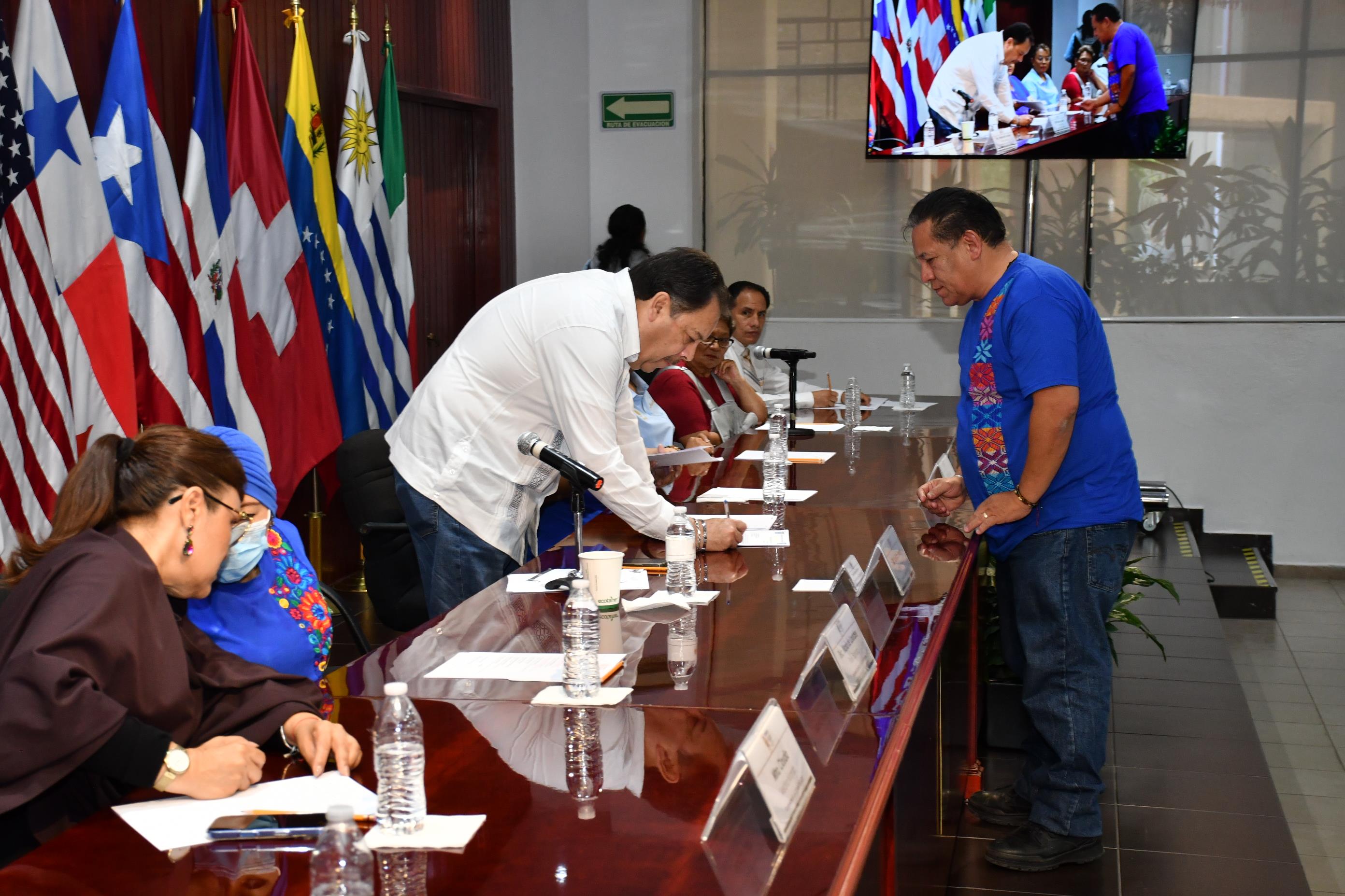Salutación de la Sección XIII, Chiapas